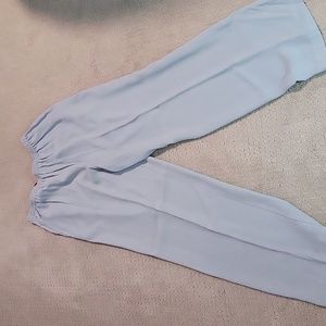 Silk eileen fisher pants in blue